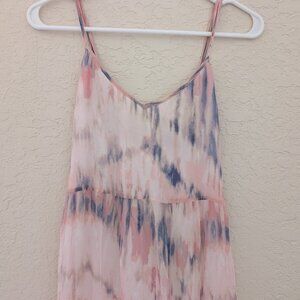 Tarte Tie Dye Maxi Dress Size XS Lorelei Long Cami Dress NWT